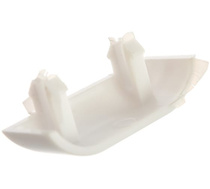 Заглушка водоотводящего канала, белый 6 шт Tech-Krep