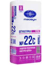 Декоративная штукатурка Тайфун Мастер №22С 25 кг