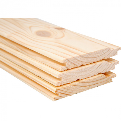 Вагонка 12,5х96х3000 мм, сорт B, хвоя